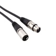 thumbnail image 1 of NARABB 2M XLR Cable Microphone Lead Male to Female Line Stereo Audio Adapter Plugs, 1 of 5