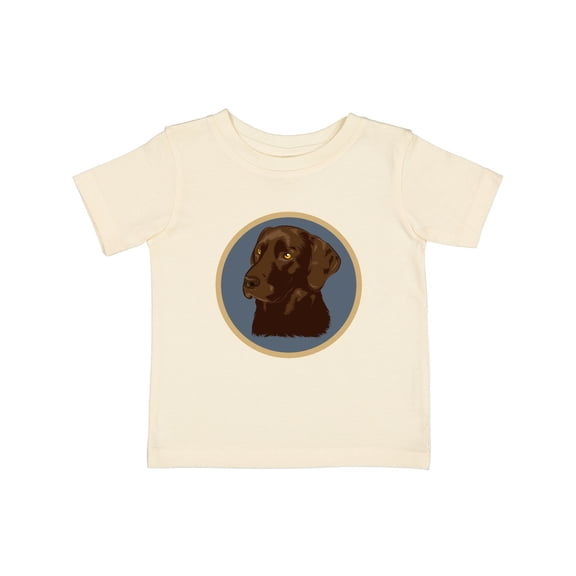 Inktastic Labrador Retriever Chocolate Lab Dog Boys or Girls Baby T-Shirt