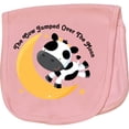 thumbnail image 2 of Inktastic Cow Jumped over the Moon Baby Burp Cloth, 2 of 3