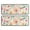 Pioneer Flower Floral-1, variant on Kitchen Rugs Sets Of 2,Pioneer Flower Floral Print Pattern Anti Fatigue Kitchen Mat Rugs Non Slip Washable,Decorative Kitchen Floor Mats for Kitchen,Sink,Laundry,17"x47"+17"x47"