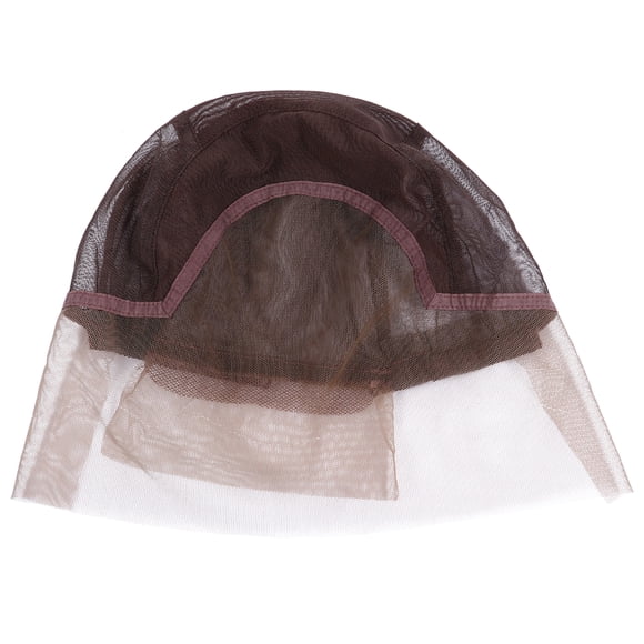 BRIGHTFUFU Peluca delantera de encaje transpirable Cap Correas ajustables Peluca de encaje Red de pelo para hacer peluca