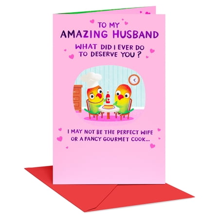 American Greetings Valentine's Day Card for Husband (What Did I Ever Do?)