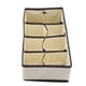 thumbnail image 4 of Caja de almacenamiento plegable, caja de almacenamiento portátil, plegable, duradera, con divisor para ropa interior, valor excepcional, 4 of 12