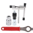 thumbnail image 3 of Extractor de manivela, extractor, llave, tronchacadenas y herramientas para pedalier Kit completo de herramientas para reparación de bicicletas, 3 of 8