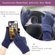 thumbnail image 4 of Gorra de béisbol FloreceBien para hombre y mujer, para exteriores, cálida, de invierno, gruesa, suave, con guantes, de punto, para esquiar, talla para niños, 4 of 4