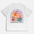 thumbnail image 2 of Biblical Hope T-Shirt - Lamentations 3:23 Inspired Print - Women's Breathable Casual Church Wear, 2 of 6