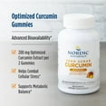 thumbnail image 4 of Nordic Naturals Zero Sugar Curcumin Gummies, 200 Mg, Non-GMO, 60 Count, 4 of 8