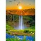 thumbnail image 2 of Cuadros Decorativos Kit de bordado de diamantes, dibujo de sol naciente, pintura de diamantes 5D para regalo de pared Tmvgtek embutido en tela, 2 of 9