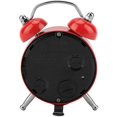 thumbnail image 5 of Reloj despertador de Metal con doble campana Retro, alarma de sonido silencioso y fuerte con, 5 of 5