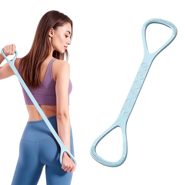 Resistance Bands Silicone Exercise Bands For Women 2026 Elastic Bands For Working Out Arm Back Shoulder Training Stretching Bands For Yoga