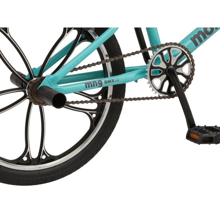 Mongoose Craze Boys and Girls 20 inch Kids BMX Bike Ages 6 Black and Mint