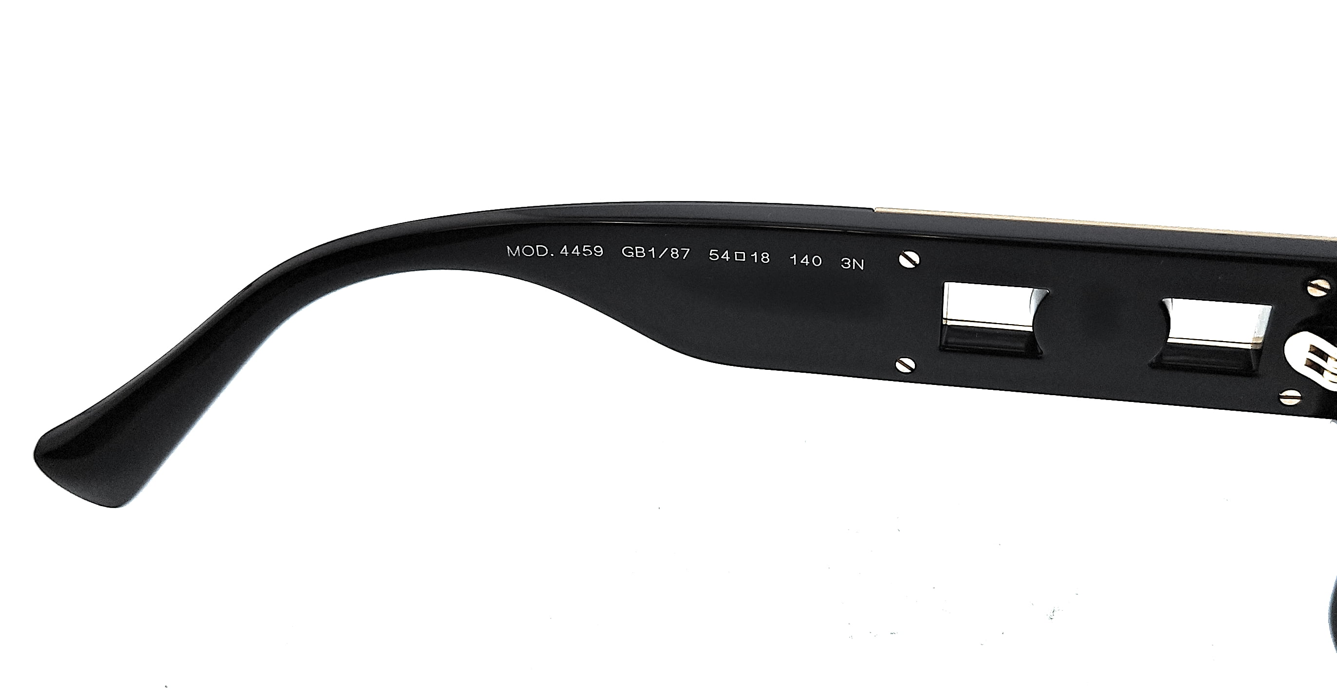 NEW VERSACE SQUARE BLACK VE4459 GB1/87 SUNGLASSES MOD 4559 EYEWEAR Sunglasses Versace VE 4459 (542887) VE4459 O4459 Unisex  main image 4