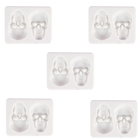 

Egmy Halloween Skull Silicone Mold Cake Decoration Liquid Fondant Silicone Mold
