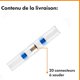 thumbnail image 5 of 20 conectores de soldadura impermeables para cable perimetral de cortacésped robótico - Conectores de cable para cable de cortacésped robótico - Compatible con Gardena, Husqvarna, Worx, B Rojo Verde Cocina, Decoración y Otros, 5 of 5