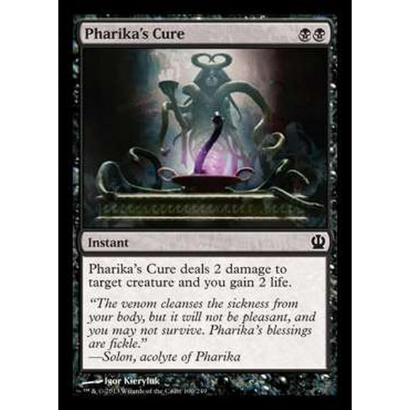 MtG Theros Common Pharika's Cure (Foil) #100