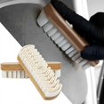 thumbnail image 1 of 2Pcs Car Interior Cleaning Brush Alcantara Suede Deerskin Plush Fabrics Beauty Care Brush Detailling Car Upholstery Clean Toosl, 1 of 5
