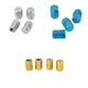 thumbnail image 1 of Cubiertas De La Válvula Del Neumático De 12 Piezas Tapas Cubiertas Universal (astilla + Azul + Dorado), 1 of 9