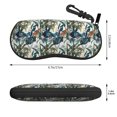 thumbnail image 2 of KLL Hawaiian Style Print Eyeglass Case for Men & Women's Classy Travel Eyewear Holder Case Zipper Eyeglasses Case With Hook, 2 of 6