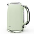 thumbnail image 1 of Tetera eléctrica LONGDEEM 1.7L 1500W de acero inoxidable verde, 1 of 7