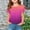 A_ Orange, variant on Mwjwdo Girls Tie Dye Shirt Ruffle Short Sleeve Teen Girl Trendy Round Neck Pleated Front T-Shirt Dressy Casual Summer Tops Purple 7 Years