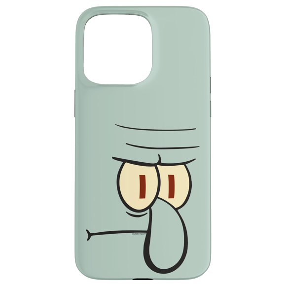 Funda de teléfono SPONGEBOB SQUAREPANTS Squidward Big Face para iPhone 15 Pro Max