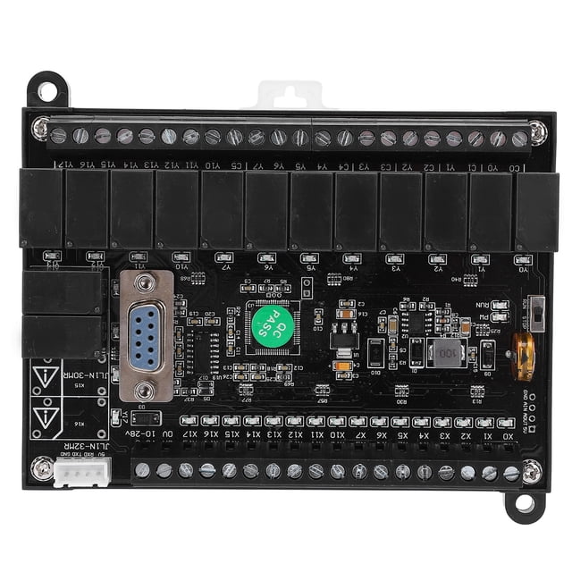 Módulo de relé de retardo de controlador programable de placa de control PLC con FX1N-30MR analógico DC10-28V