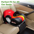 thumbnail image 2 of Yonktoo Anti-Slip, Thick Padding Baby Car Seat Protector with 2 Storage Pockets, Black -2 Pack, 2 of 7