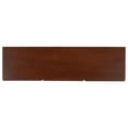 thumbnail image 3 of Safavieh  Zadie 2 Shelf Rattan Sideboard - 54 in. W x 15 in. D x 33 in. H Walnut/Natural, 3 of 5