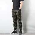 thumbnail image 4 of Pantalones cargo para hombre, ropa de trabajo de camuflaje, pantalones para hombre, pantalones harén de camuflaje, ropa técnica Y2k Emo, alta calidad, baratos, talla grande, moda, grandes y sueltos, 4 of 5