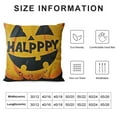 thumbnail image 5 of YINGXI Throw Pillow s Happy Halloween Pumkins and Decor Square Pillows for Men Women for Couch Bedroom Sofa 20x20in, 5 of 5