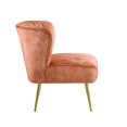 thumbnail image 2 of ACME Sambell Accent Chair in Burnt Orange Velvet, 2 of 6
