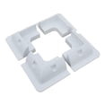thumbnail image 2 of Kit de soportes de montaje para paneles solares. Soporte para paneles fotovoltaicos. Kit de soporte de esquina resistente y ampliamente utilizado para Blanco, 2 of 8