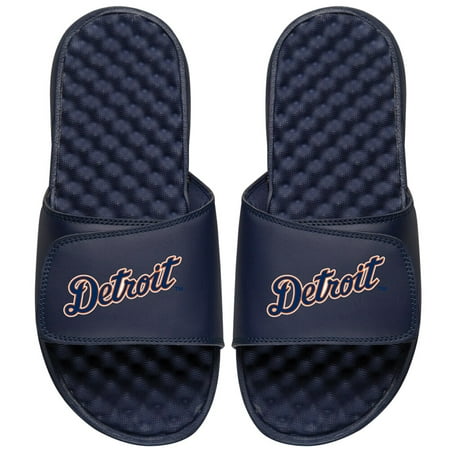 

Men s ISlide Navy Detroit Tigers Wordmark Slide Sandals