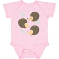 thumbnail image 3 of Inktastic Hedgehog Gifts for Girls Girls Baby Bodysuit, 3 of 5
