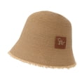 thumbnail image 3 of Sombrero de cubo para mujer, gorra de playa versátil y moderna para acampar, ir de compras, viajes por la calle Caqui, 3 of 8
