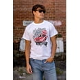 thumbnail image 5 of American Muscle Car Vintage Classic Plus Size Crewneck Graphic Tee Shirt Brisco Brands 3X, 5 of 6