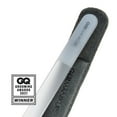 thumbnail image 5 of GERMANIKURE Gray Glass Nail File Set in Suede Cases- Ethically Made in Czech Republic - Professional Permanently Etched Fingernail File, Small Travel File, Cuticle Remover Stick, 5 of 8