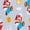 Super Mario Gray, variant on Toddler Long Sleeve Blanket Sleeper, One-Piece, Sizes 12M-5T