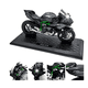 thumbnail image 1 of 1:12 Kawasaki Xtellar H2r Metal Moto Escala Con Luz Y Base, 1 of 1