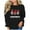 Black, variant on MaFYtyTPR Christmas Tops Christmas Fashion Women's Casual Long Sleeve Printed Ladies Sweatshirts Tops