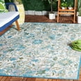 thumbnail image 1 of SAFAVIEH Barbados Corwin Floral Indoor/Outdoor Area Rug, 1 of 9