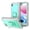 Gray + Green, variant on iPhone 6 Case, iPhone 7 Case, iPhone SE 2020 Case 2nd Gen,  Full Body Shockproof Holster Hybrid 3 in 1 Slim Heavy Duty Rugged Case for iPhone 6/7/8/ iPhone SE 2020, Gray + Green