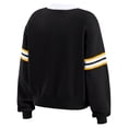 thumbnail image 3 of Women's WEAR by Erin Andrews Black  Pittsburgh Steelers Lace-Up Sweater, 3 of 4