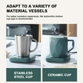 thumbnail image 6 of Cup Warmer For Coffee,Constant Temperature Cup Pad High Temperature Heater Smart Coffee Milk Heater ,Mug Warmer For Desk,Mug Warmer For Desk Electric,Smart Cup Warmer For Desk ,Usb Electric Warmer, 6 of 6