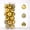 Gold, variant on 40mm 24 Pcs Christmas Ball Large Ornaments Party Decorations Shatterproof Festival Pendant Hangings for Xmas Tree Decor (Gold)
