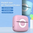 thumbnail image 2 of yeacher Portable Pocket-size Printer BT Thermal Printer No-ink Printing Long Endurance Time Support Photo Notes Errors Memo Printing Pink, 2 of 7