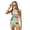 Hibiscus Floral, variant on Tankini Two Pieces Swimsuits for Girls Sleeveless Top and Shorts Cute Pineapple Floral Print Sun Protection Boyshort Summer Vacation