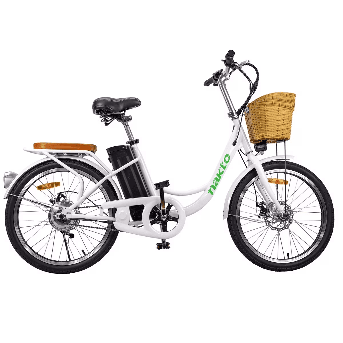 FROSTYRIDER 500W Electric Bike for Adults,22" Tire,48V10A Lithium Battery,City E-Bike,UL2849