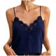 thumbnail image 1 of Moda sexy mujer patchwork encaje sólido corto damas camis tops chaleco Fridja  qr5007, 1 of 1