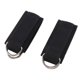 thumbnail image 2 of 2 Uds Equipo de Fitness Gimnasio Tobillo Correa Acolchada Doble Anillo en D Ajustable Peso Pierna Entrenamiento Brace Soporte Negro, 2 of 5